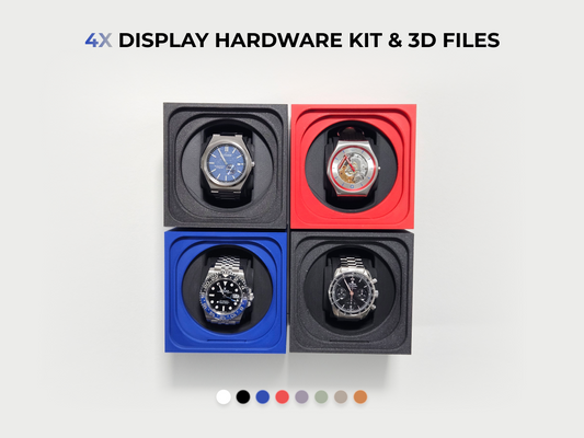 4x WERLOT Display Hardware Kit + 3D Files